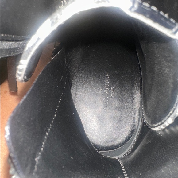 Louis Vuitton Star Trail Monogram Black Lace-Up Boots 39 - Picture 10 of 10